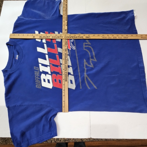 Vintage Buffalo Bills Majestic Mens L 2014 schedule T-shirt EUC - Picture 6 of 10